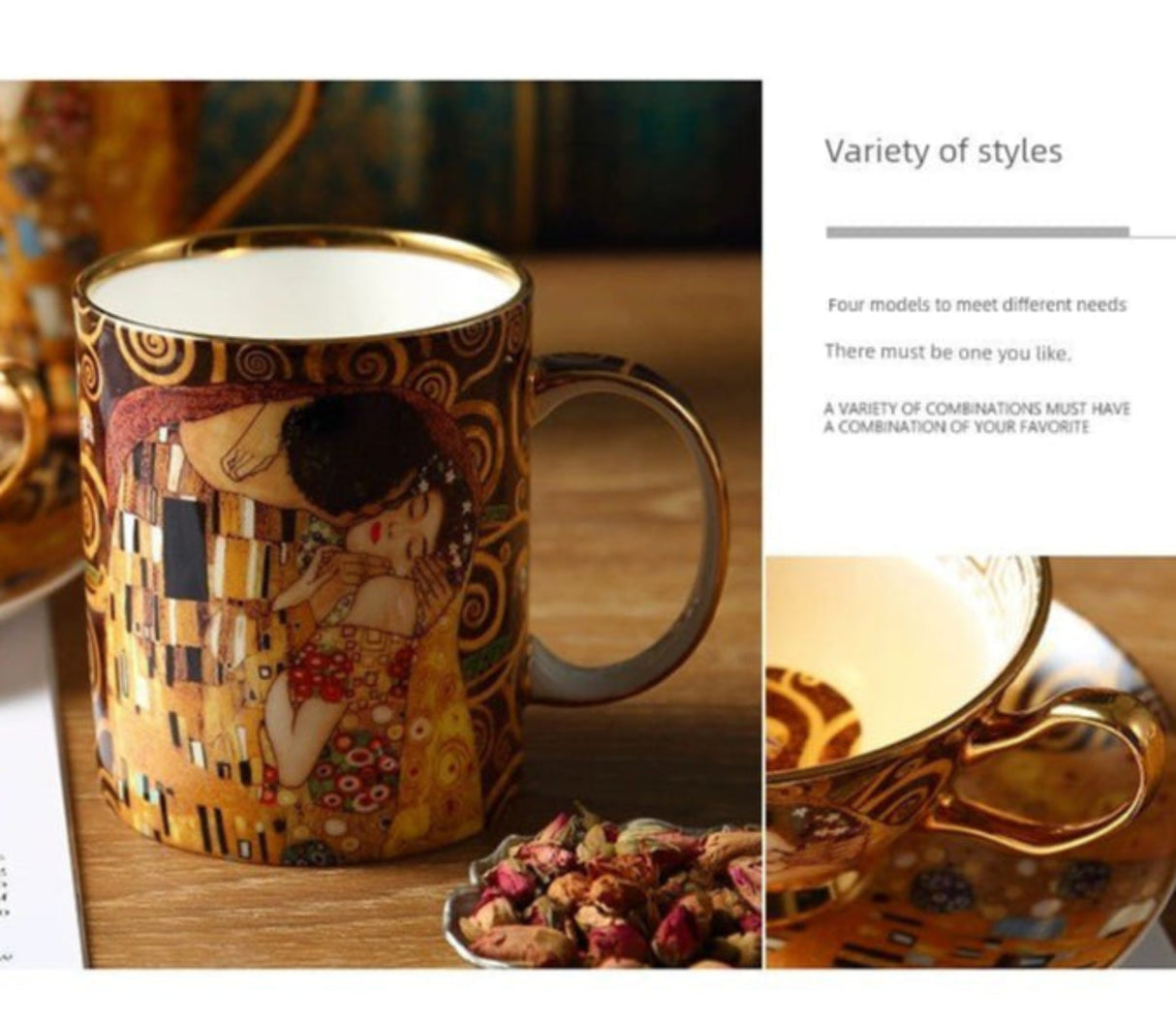 Luxury Bone China Coffee Cup & Saucer Gift Set - Julia M LifeStyles