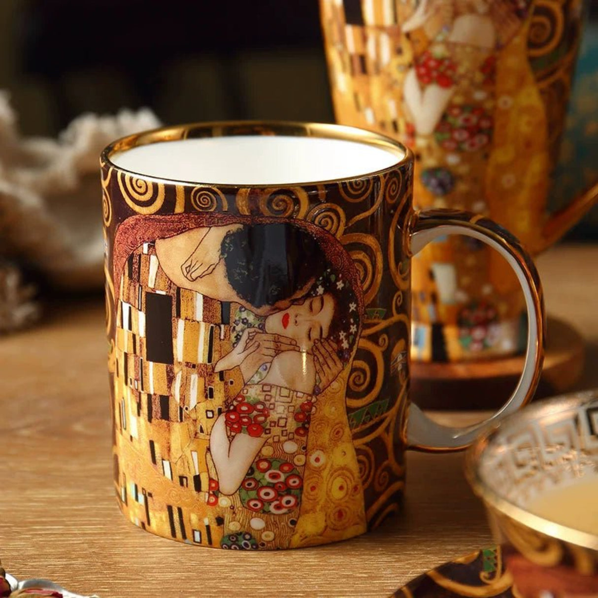 Luxury Bone China Coffee Cup & Saucer Gift Set - Julia M LifeStyles