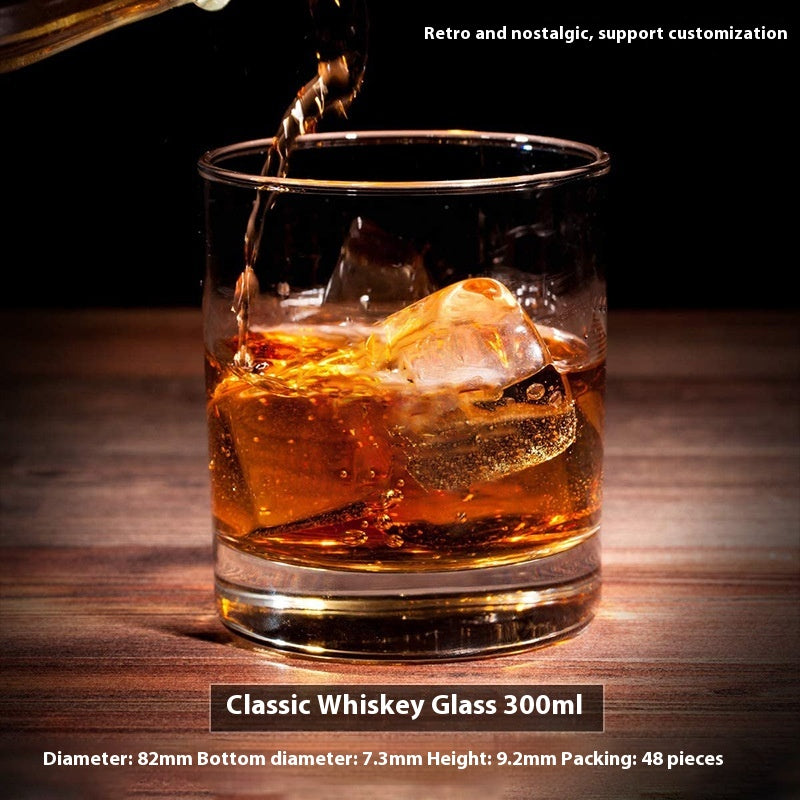 Whiskey Shot Crystal Set – Premium Thickened Glassware Collection