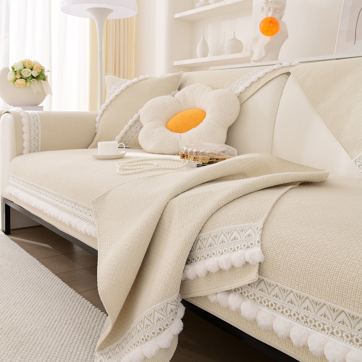 Sofa Cushion Four Seasons Universal Stain Resistant Julia M Home & Kitchen