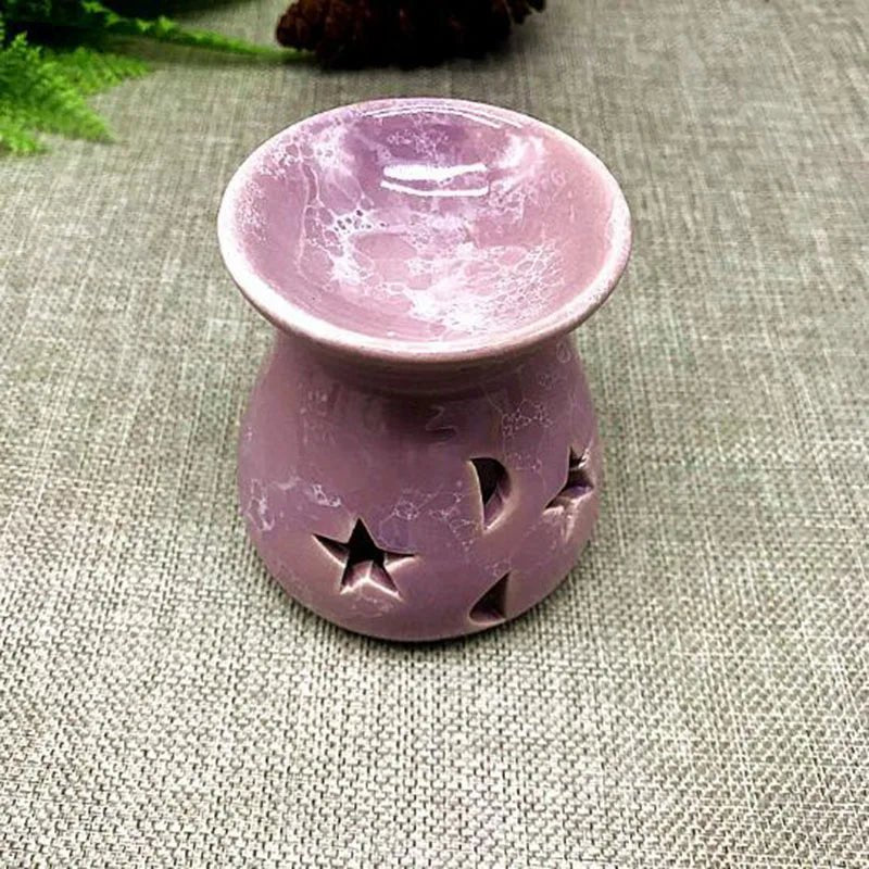 Ceramic Aromatherapy Lamp – Romantic Essential Oil Burner - Julia M LifeStyles