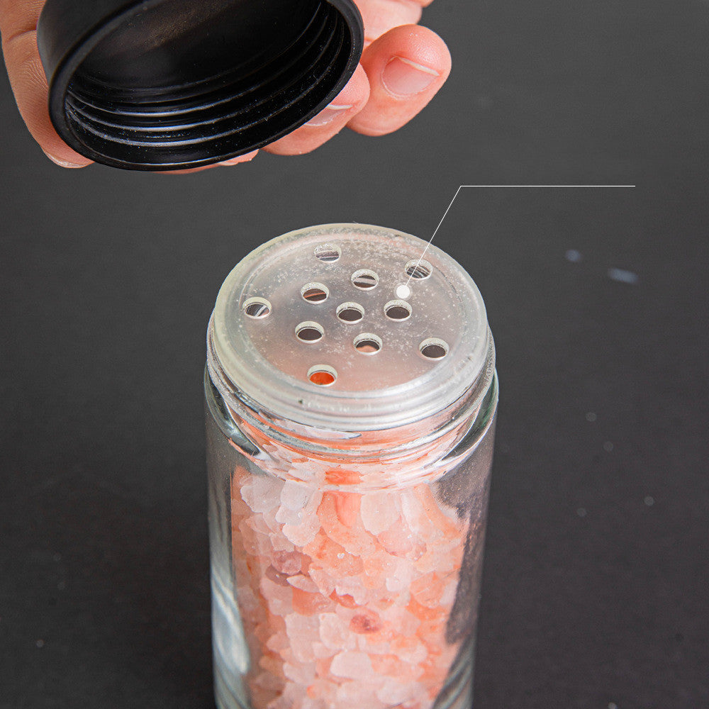 Rotating Ferris Wheel Glass Seasoning Rack Set - Julia M LifeStyles