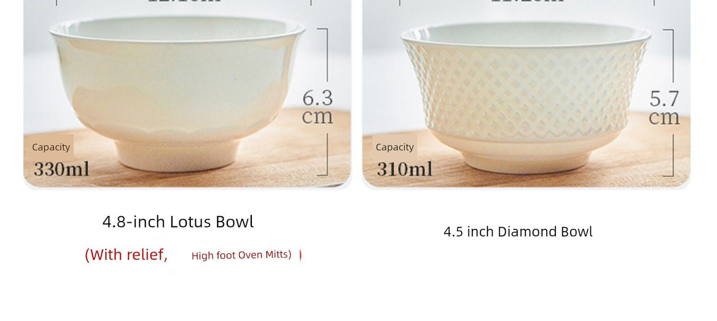 Ceramic Tableware Suit Combination For Home Chinese Small Bowl - Julia M LifeStyles