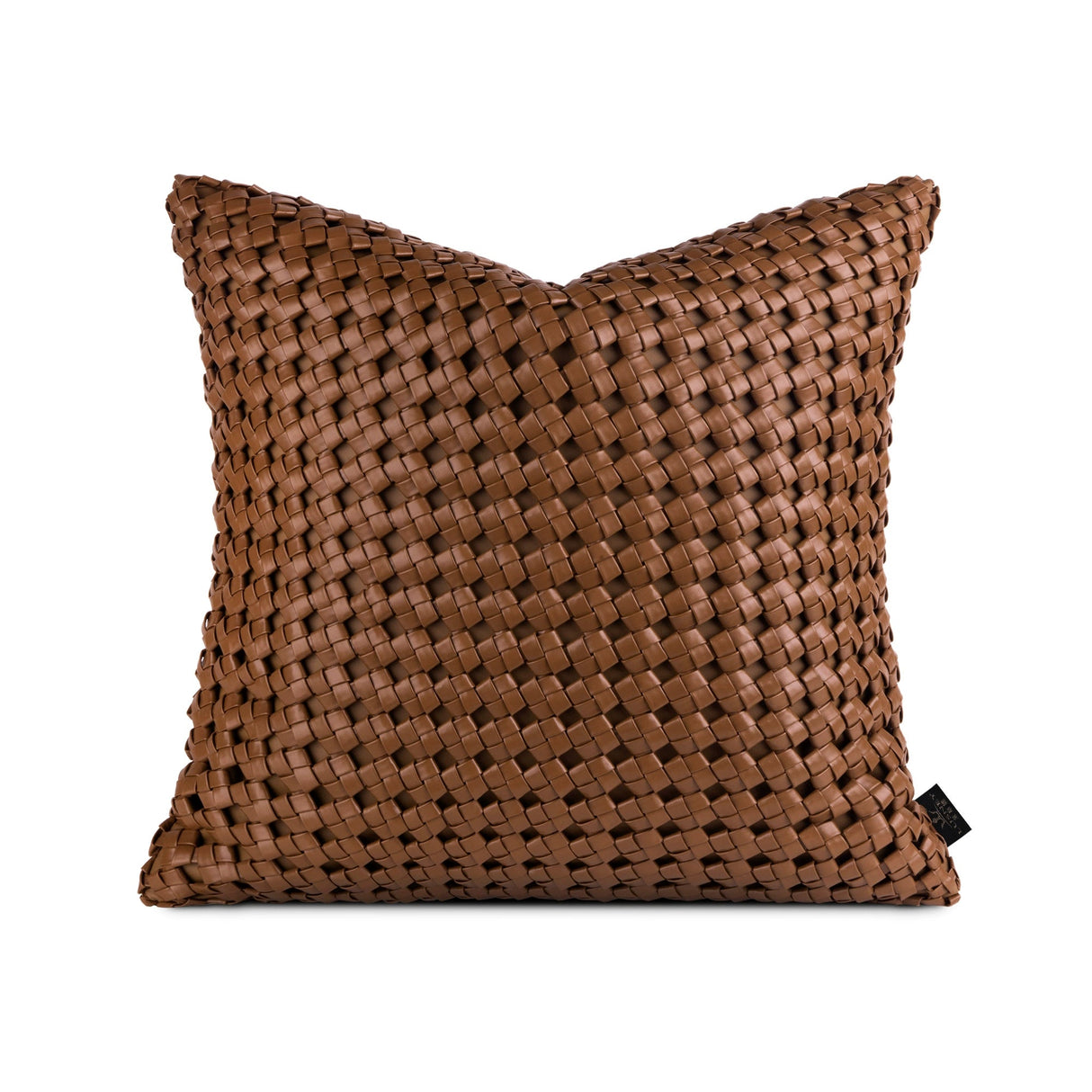Chic Black and White Orange Accent High-End Cushion - Julia M LifeStyles