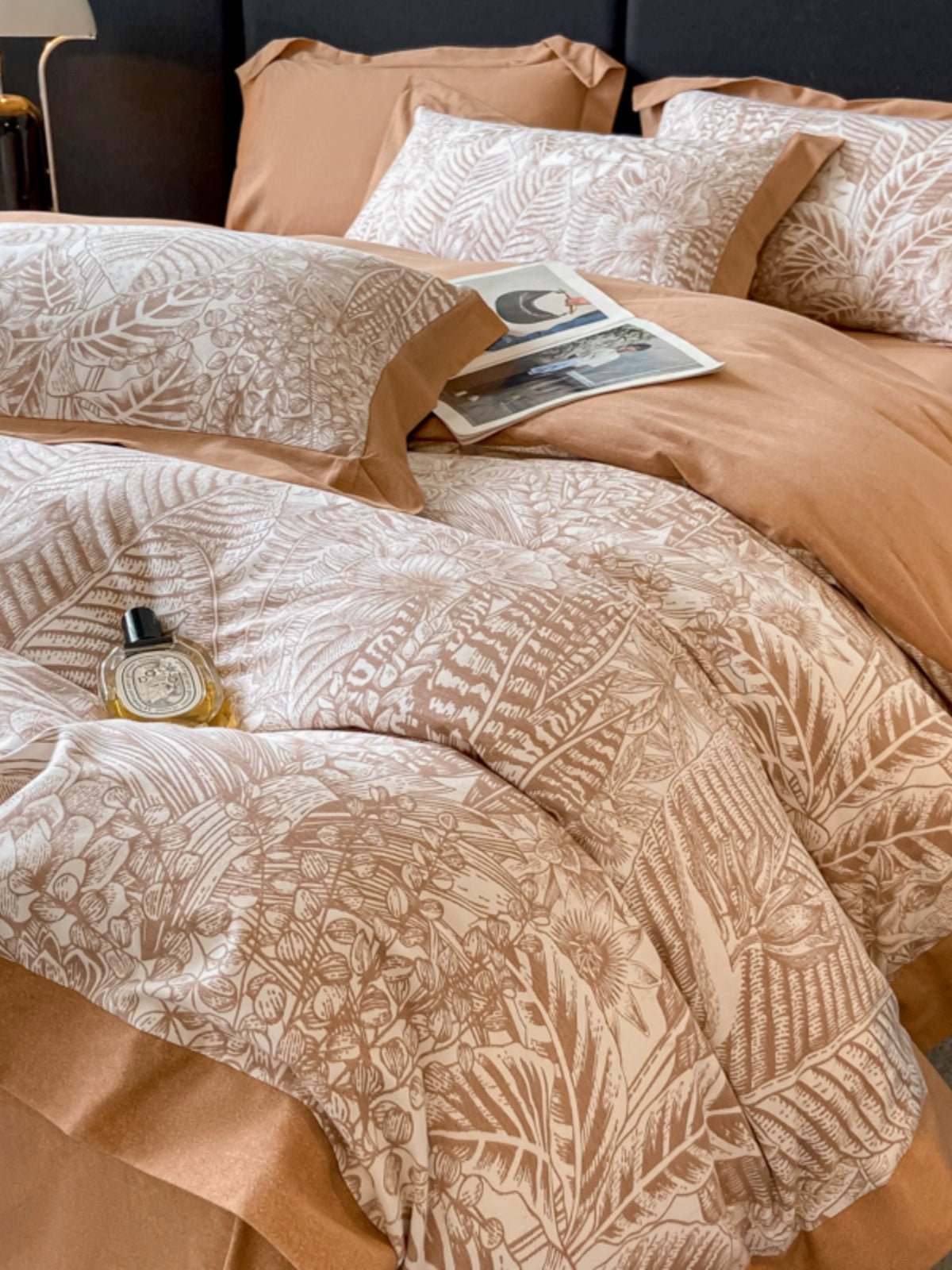 Classy Class a 200 PCs Pure Cotton Long-Staple Cotton Printed Four-Piece Bedding Set Autumn and Winter Thickening Cotton Quilt Cover Bed Sheets Bedding - Julia M LifeStyles