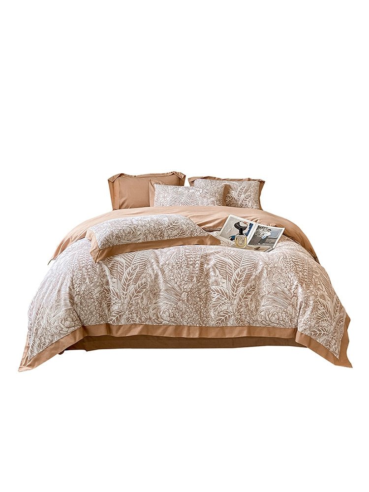 Classy Class a 200 PCs Pure Cotton Long-Staple Cotton Printed Four-Piece Bedding Set Autumn and Winter Thickening Cotton Quilt Cover Bed Sheets Bedding - Julia M LifeStyles