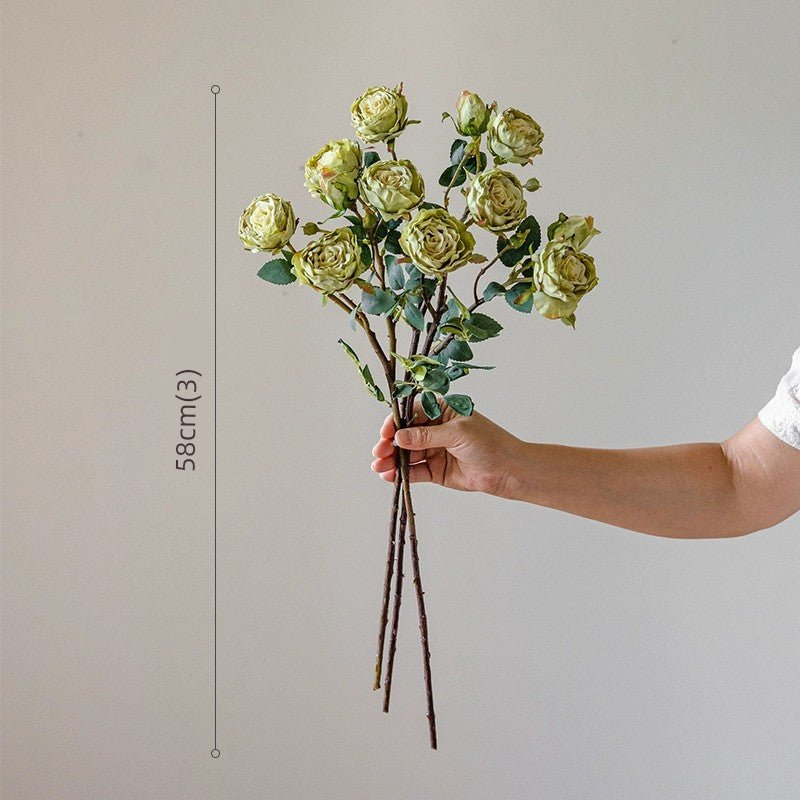 Cuddly Culvert Artificial Rose Bouquet for Elegant Home Décor - Julia M LifeStyles