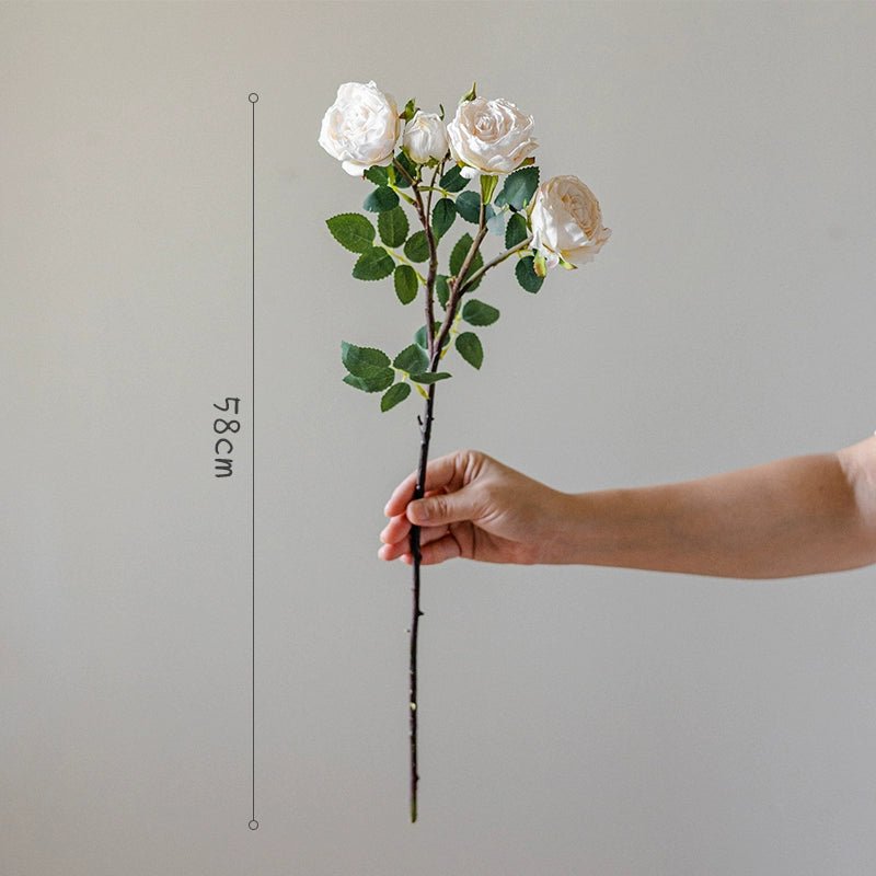 Cuddly Culvert Artificial Rose Bouquet for Elegant Home Décor - Julia M LifeStyles