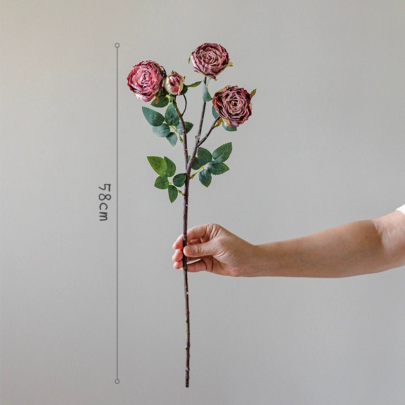 Cuddly Culvert Artificial Rose Bouquet for Elegant Home Décor - Julia M LifeStyles