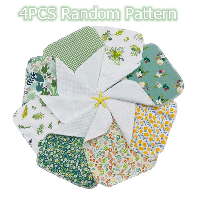 Luxurious Reusable Cotton Cloth Wipes – Sustainable Elegance for Every Home