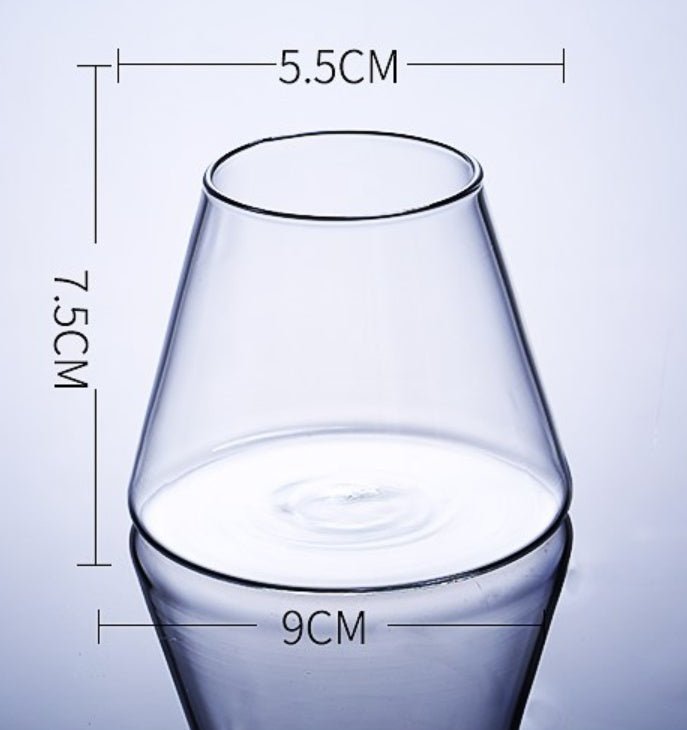 Elegant Borosilicate Glass Cocktail and Wine Glass - Julia M LifeStyles