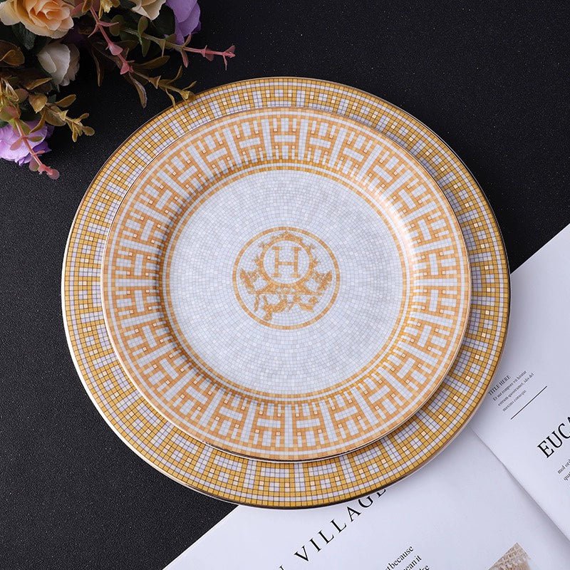 Golden Luxury Porcelain Coffee Cup Set for Afternoon Tea - Julia M LifeStyles