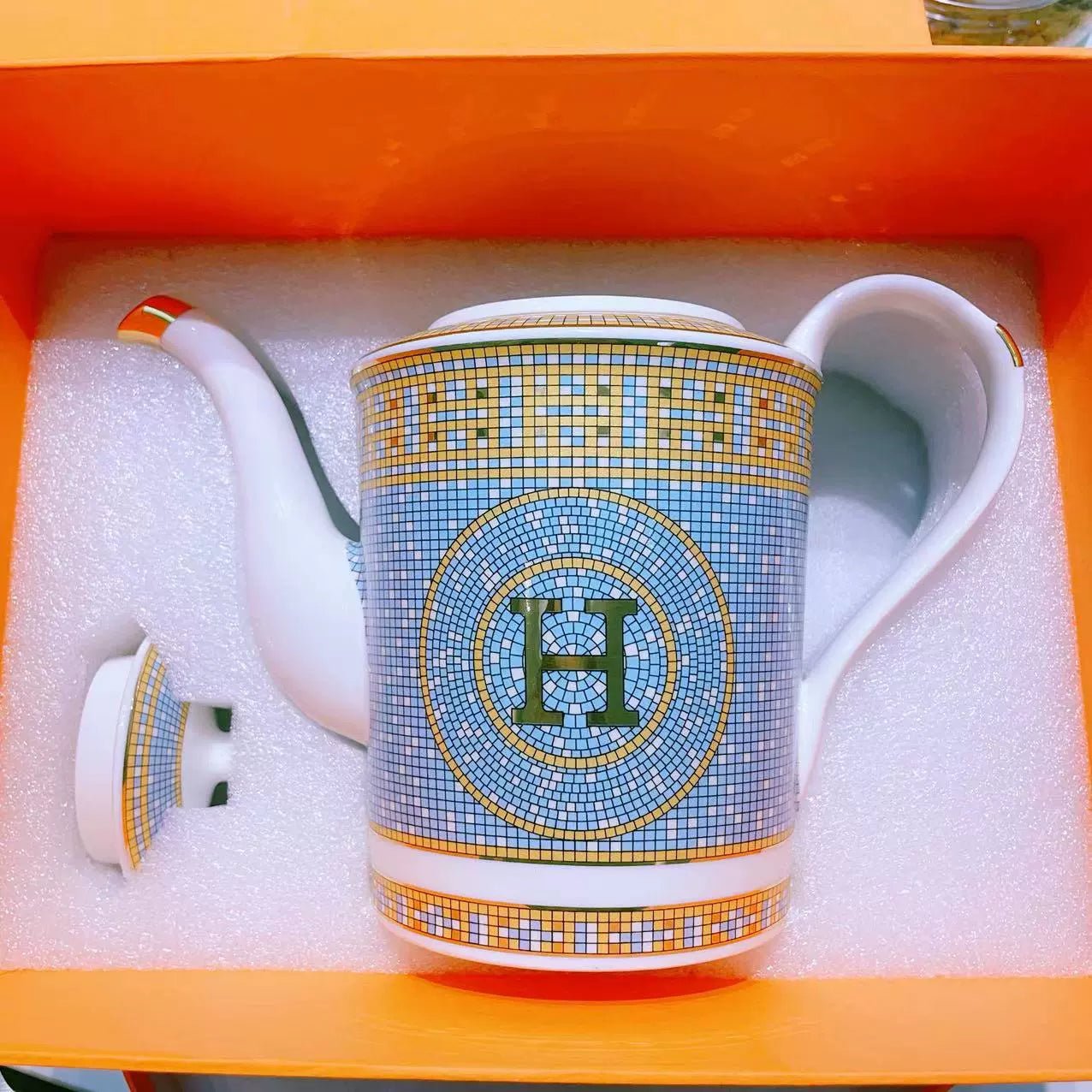 Golden Luxury Porcelain Coffee Cup Set for Afternoon Tea - Julia M LifeStyles