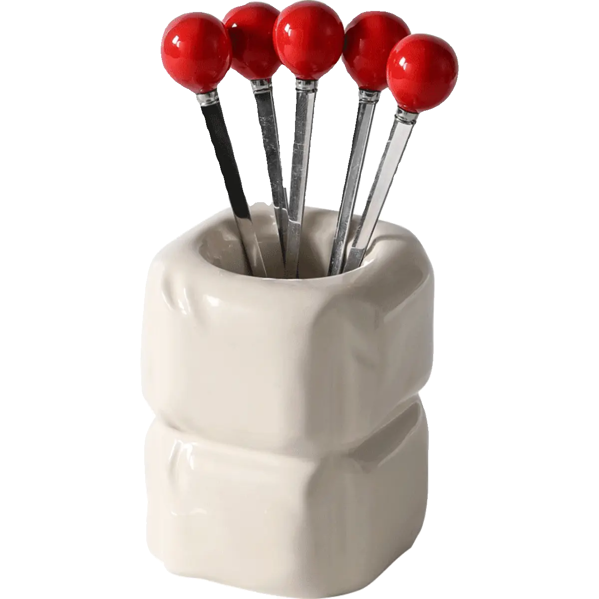 Good-looking Accessible Luxury Dessert Storage Tank Fruit Fork - Julia M LifeStyles
