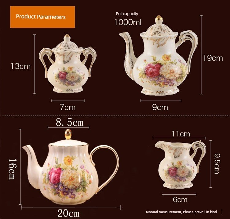 Elegant Handmade Ceramic Coffee and Tea Pot - Julia M LifeStyles