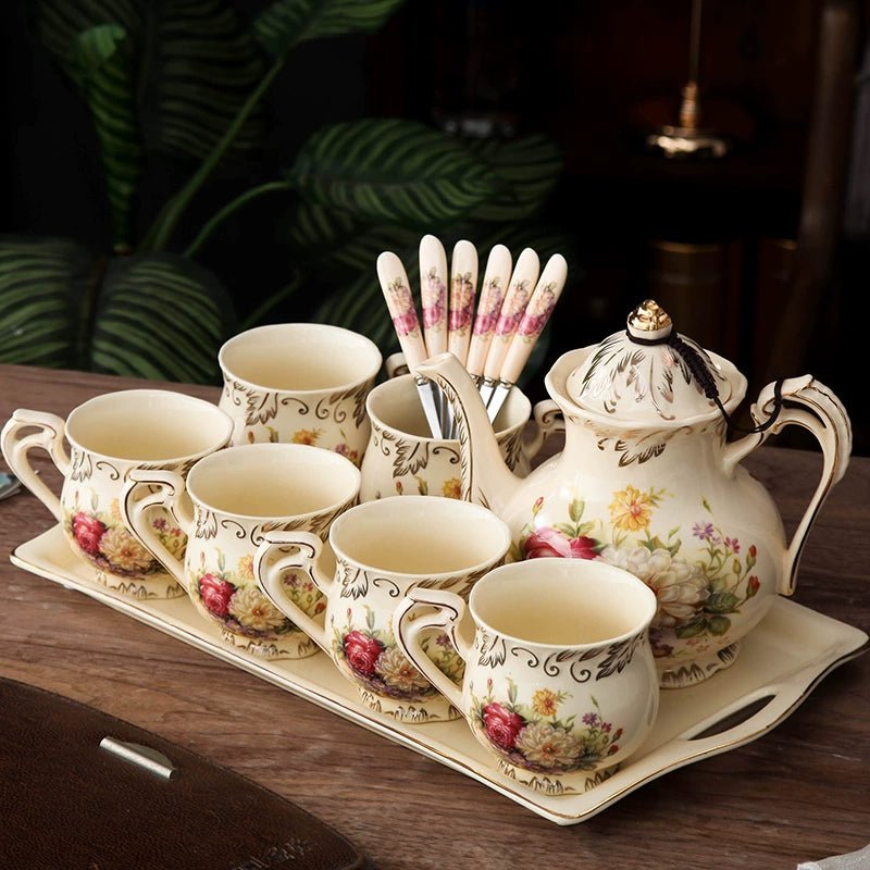 Elegant Handmade Ceramic Coffee and Tea Pot - Julia M LifeStyles