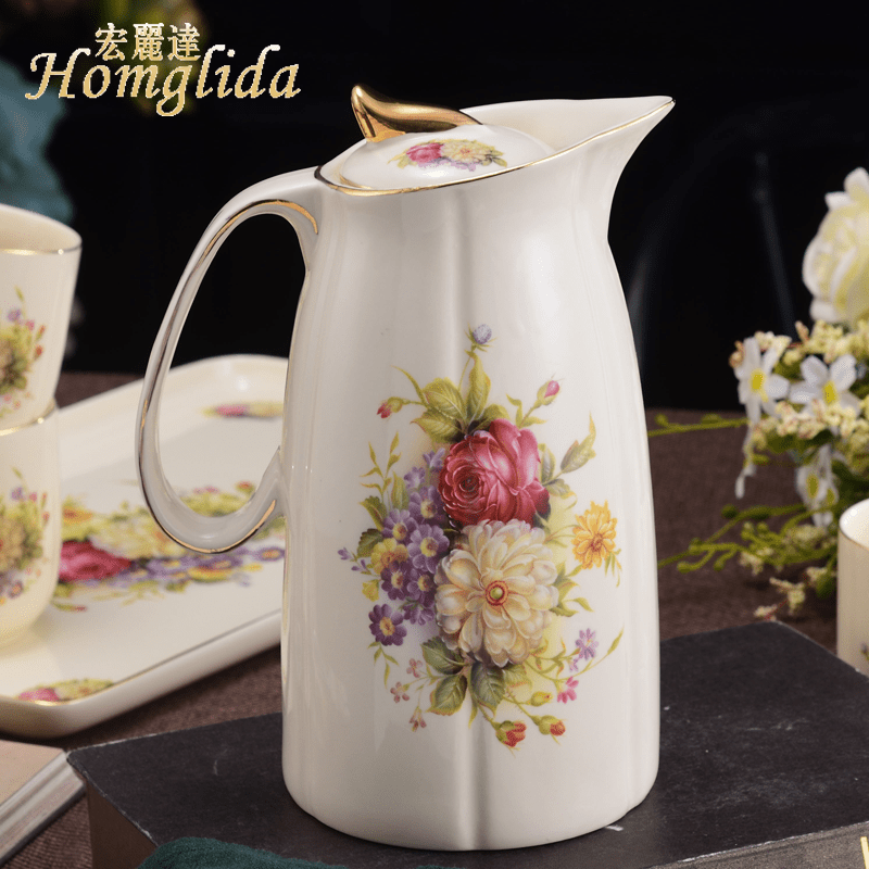 Elegant Handmade Ceramic Coffee and Tea Pot - Julia M LifeStyles