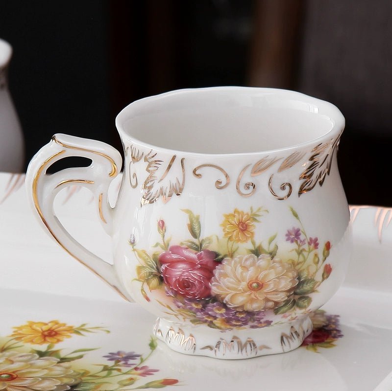 Elegant Handmade Ceramic Coffee and Tea Pot - Julia M LifeStyles