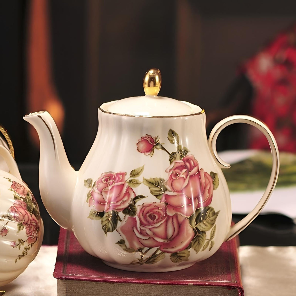 Handmade Ceramic European - Style Coffee and Tea Pot - Julia M LifeStyles