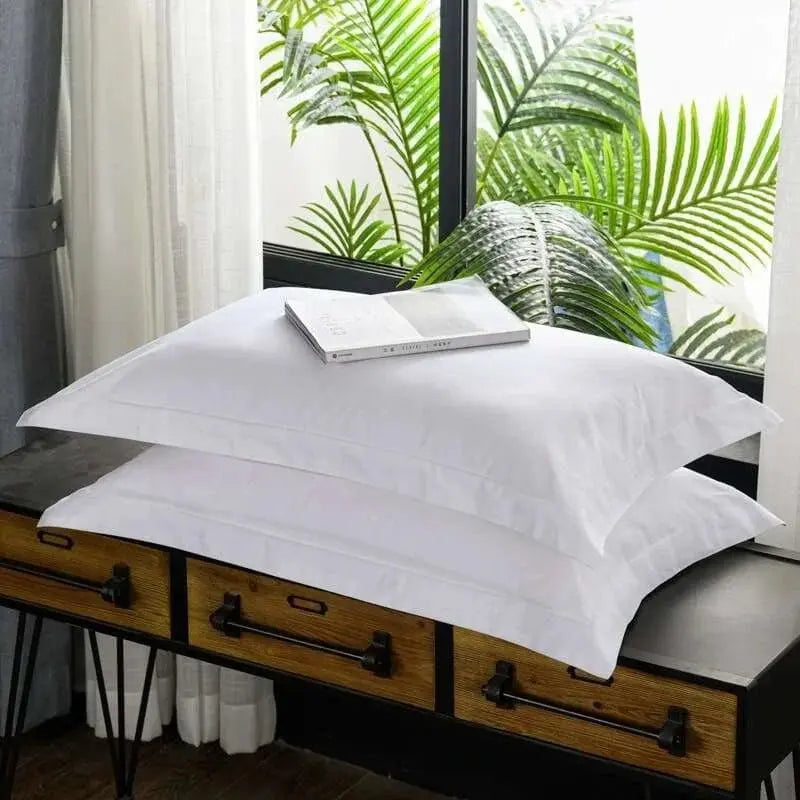 Luxury White Cotton Oversize Duvet Set - Julia M LifeStyles