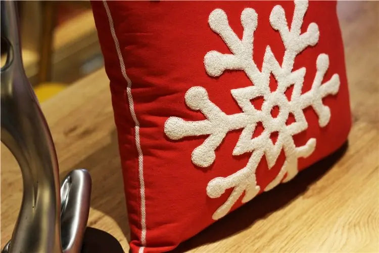 Office New Year Christmas Gift Pillow Embroidery - Julia M LifeStyles