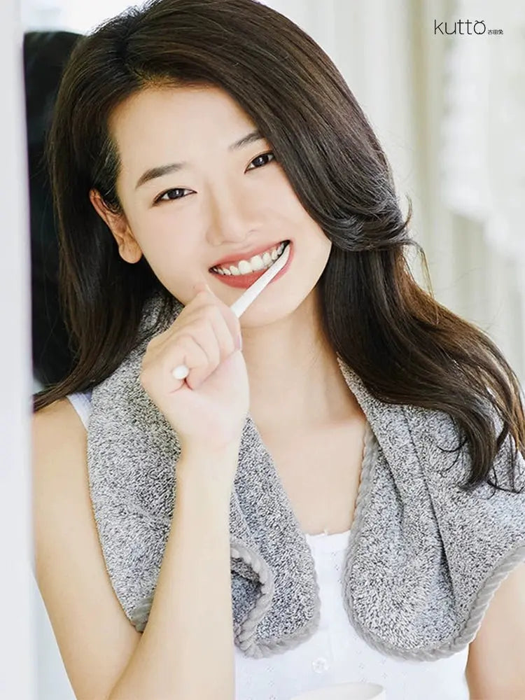 Bamboo Charcoal Antibacterial Face Towel for Men and Women - Julia M LifeStyles