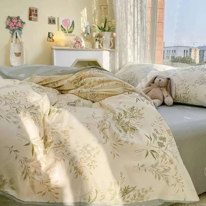 Premium Cotton Duvet Cover Set - Julia M LifeStyles