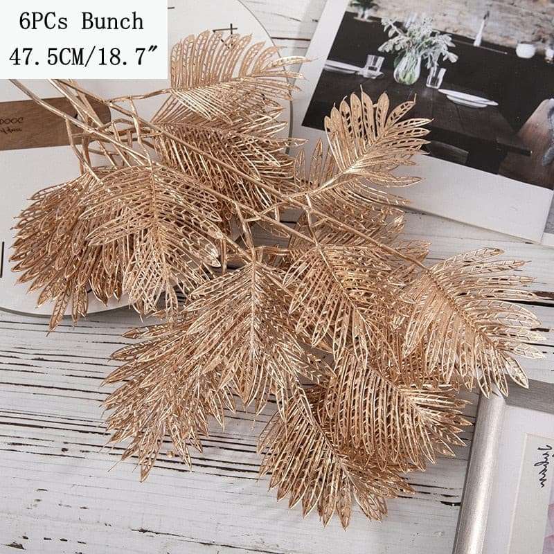 Gold Artificial Plant Bouquet - Julia M LifeStyles