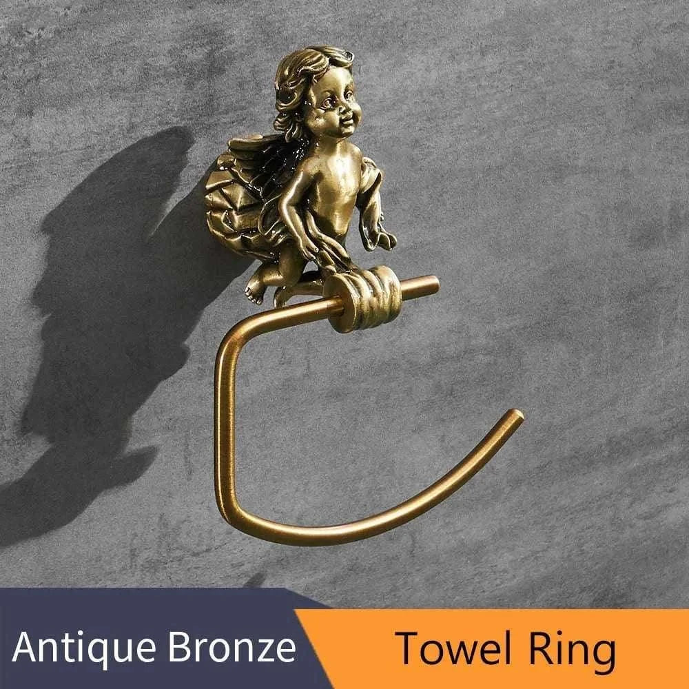Gold Bathroom Hardware Set 🚽🛁🪣 - Julia M LifeStyles