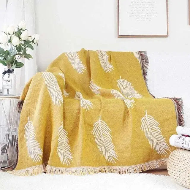 Boho Chic Cotton Blanket - Julia M LifeStyles