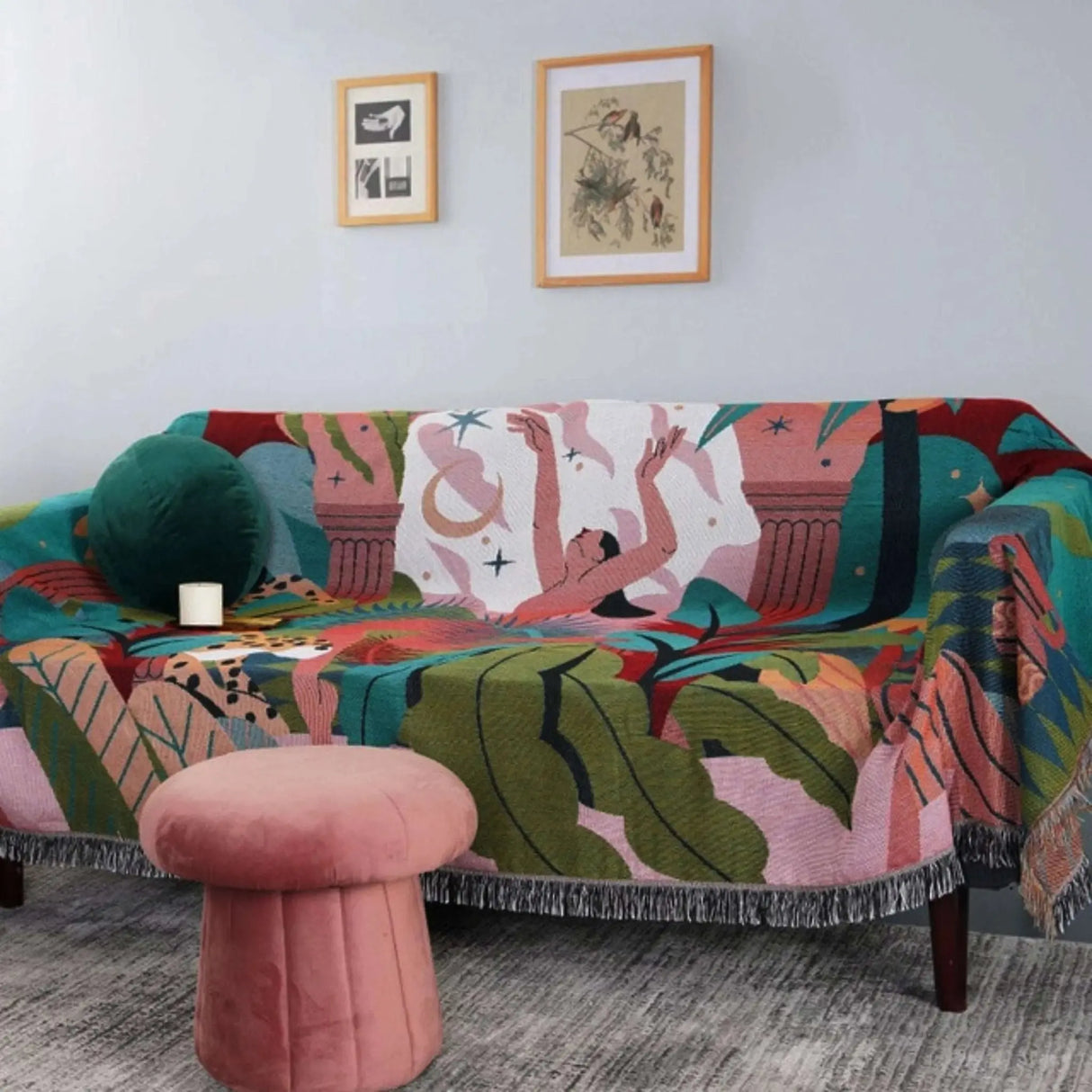 Boho Chic Cotton Blanket - Julia M LifeStyles