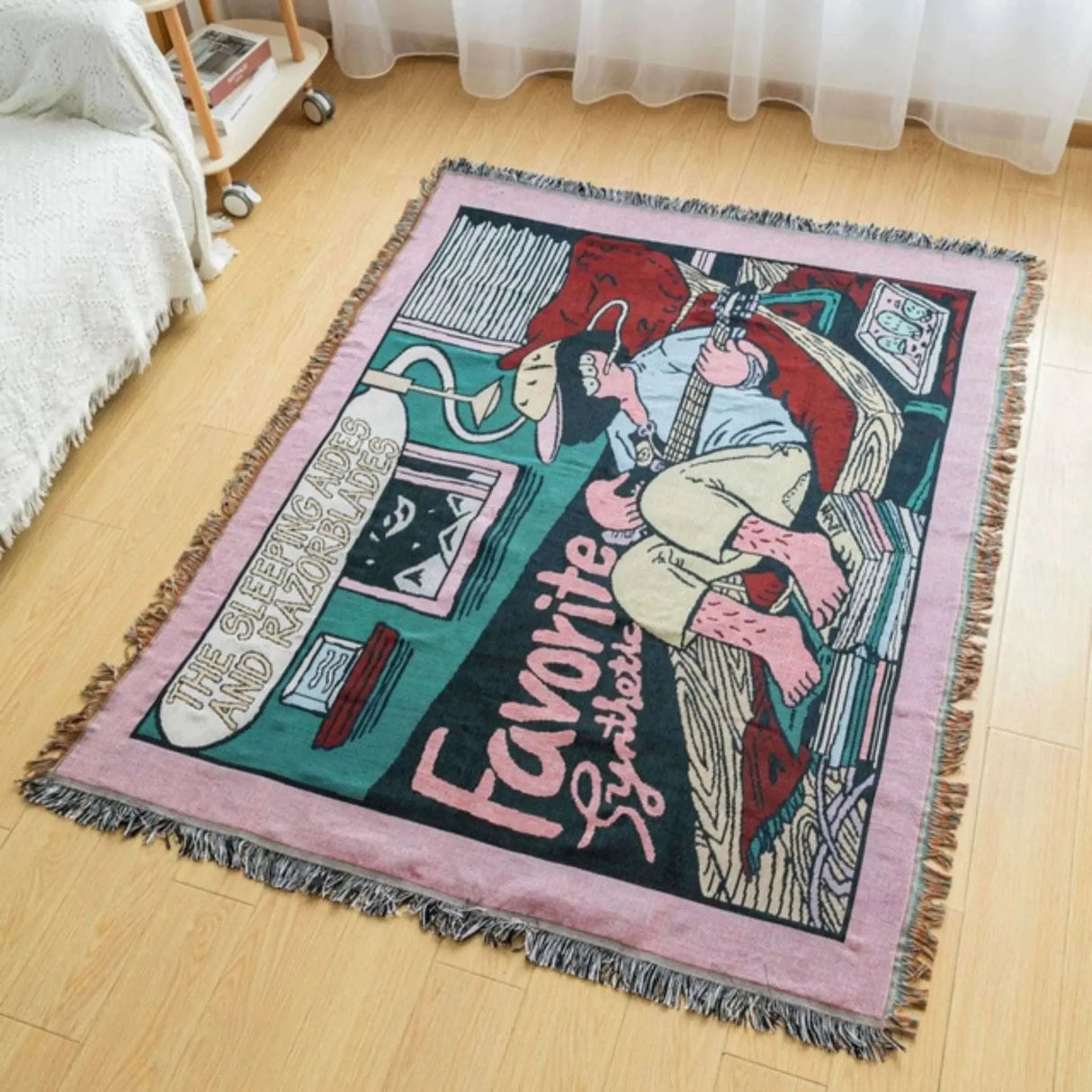 Boho Chic Cotton Blanket - Julia M LifeStyles