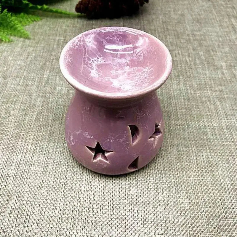 Ceramic Aromatherapy Lamp – Romantic Essential Oil Burner - Julia M LifeStyles