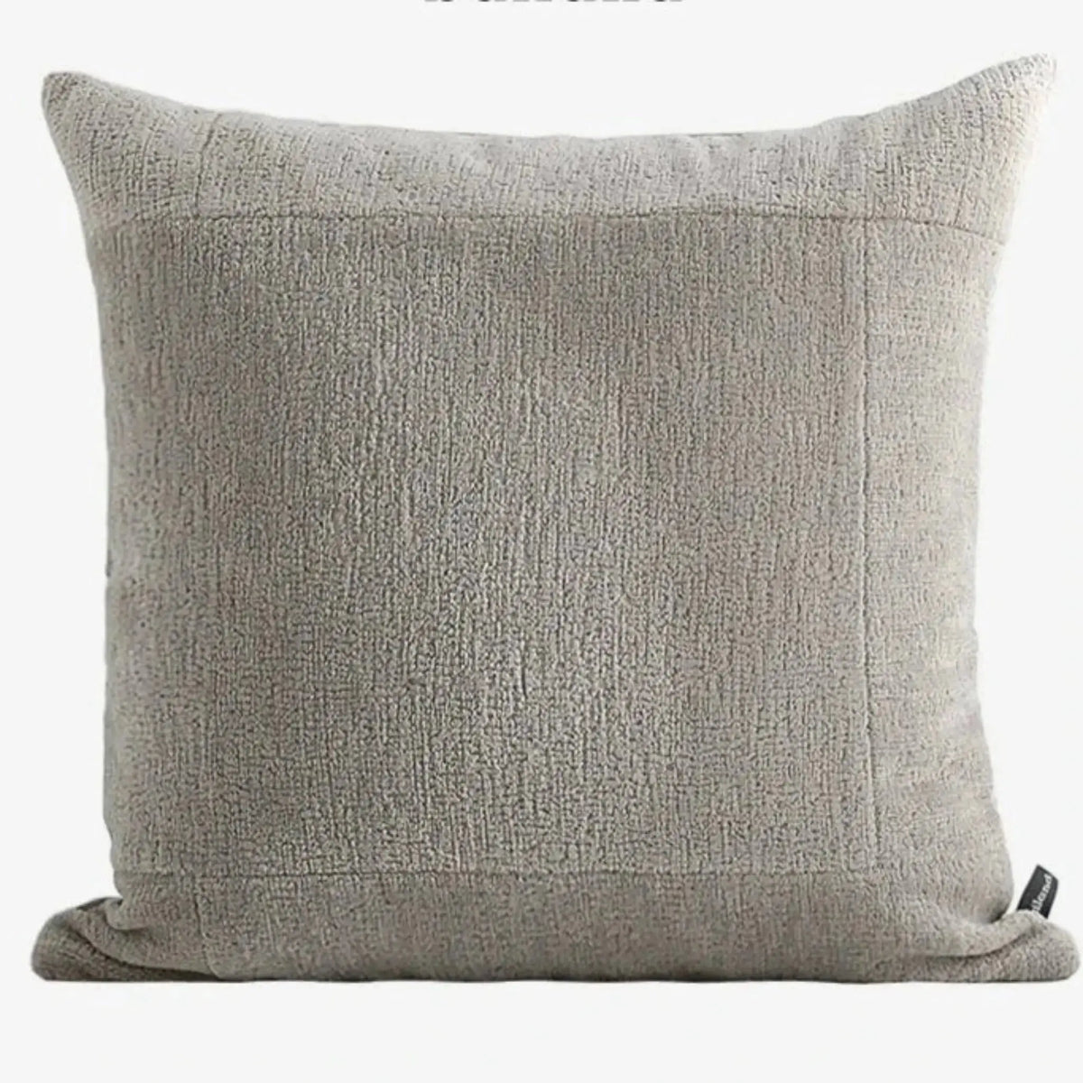 Modern Minimalist Gray Geometric Jacquard Pillow Cover - Julia M LifeStyles