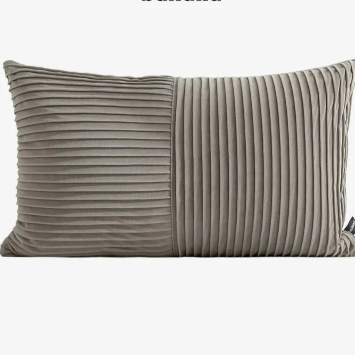 Modern Minimalist Gray Geometric Jacquard Pillow Cover - Julia M LifeStyles