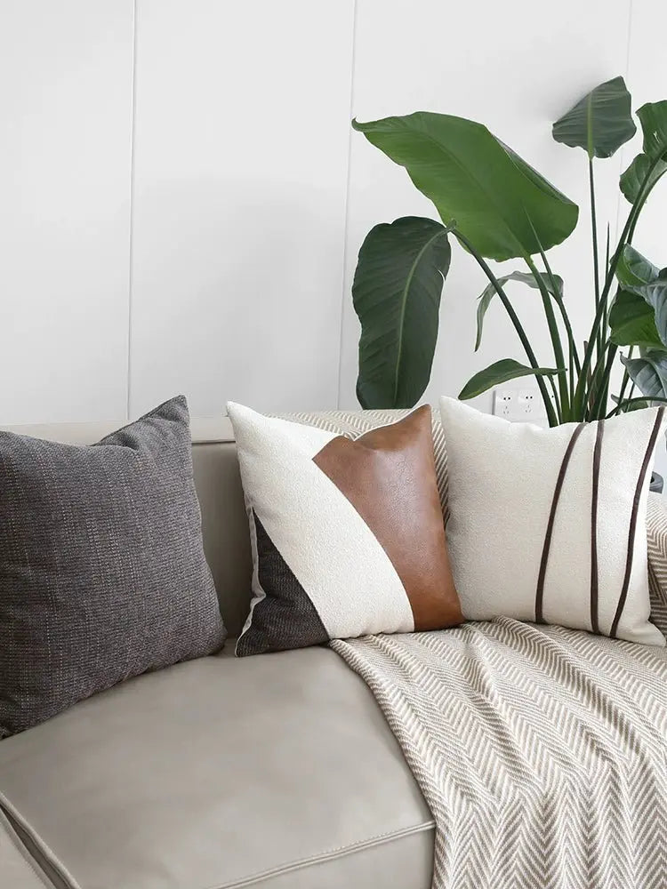 Modern Light Luxury Classy Model Room Couch Pillow Scandinavian Ins Living Room High-End Cushion Fancy French Pillow - Julia M LifeStyles