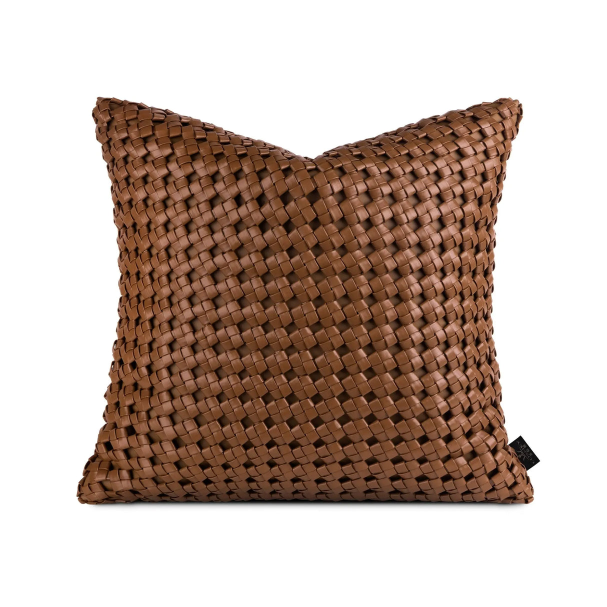 Chic Black and White Orange Accent High-End Cushion - Julia M LifeStyles
