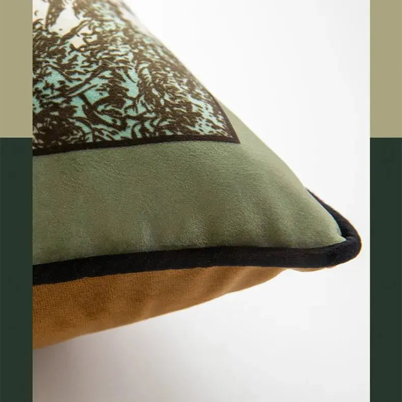Luxurious Velvet Jungle Leopard Cushion Cover - Julia M LifeStyles