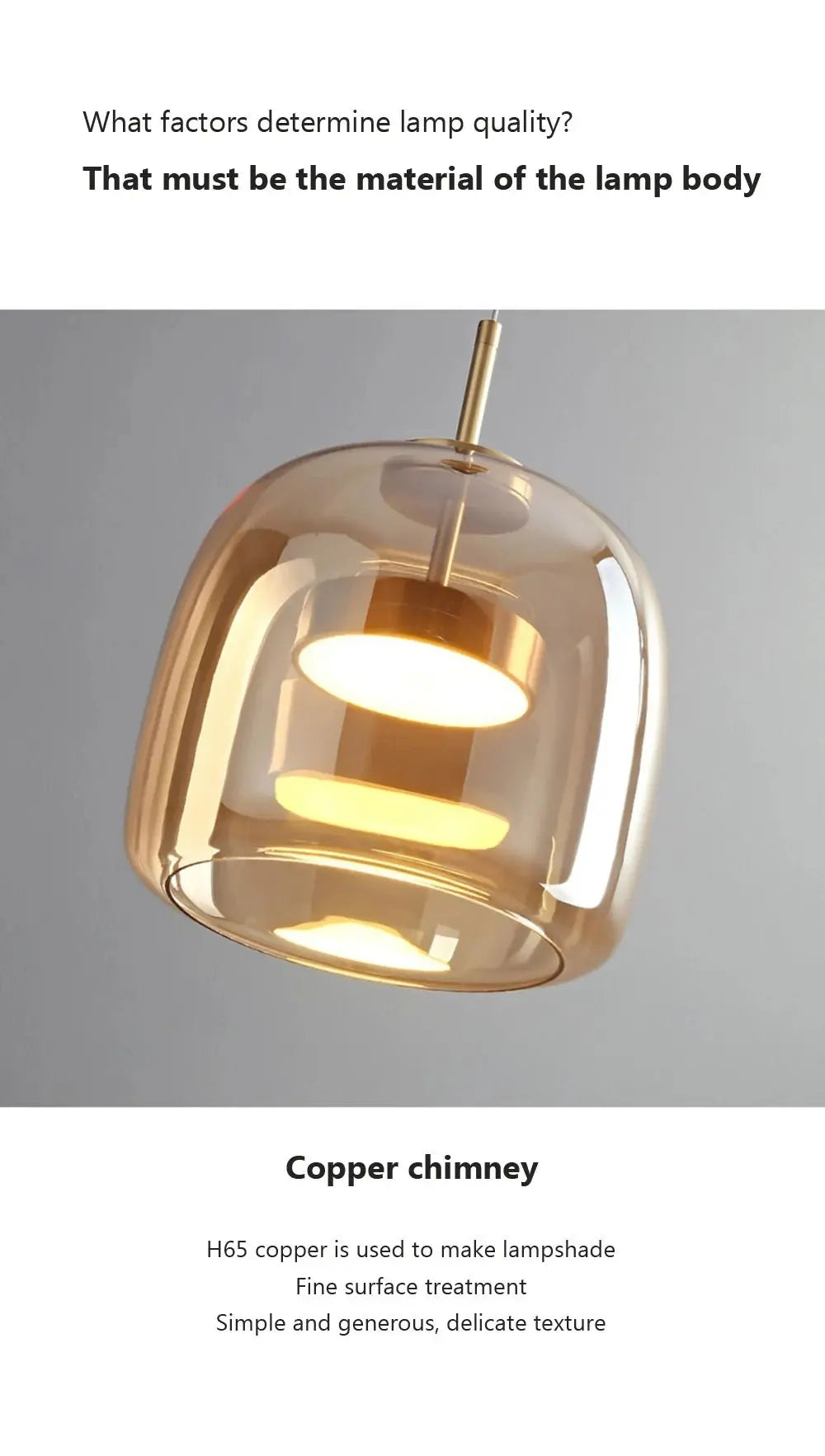 Glass Pendant Light light luxury pendant Lamp Deco Nordic Led Hanging Light Fixtures Bedroom Modern Luminaire Suspension lamp - Julia M LifeStyles