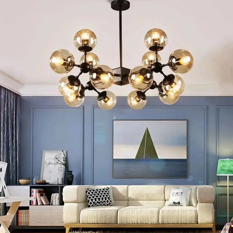 Vintage Round Ball Industrial LOFT Iron Pendant Light - Julia M LifeStyles