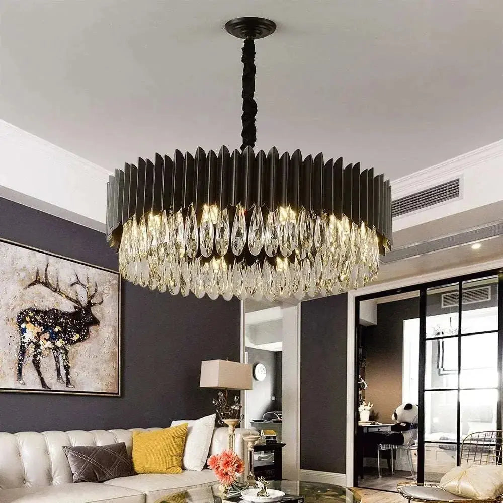Modern Black Chandelier - Julia M LifeStyles