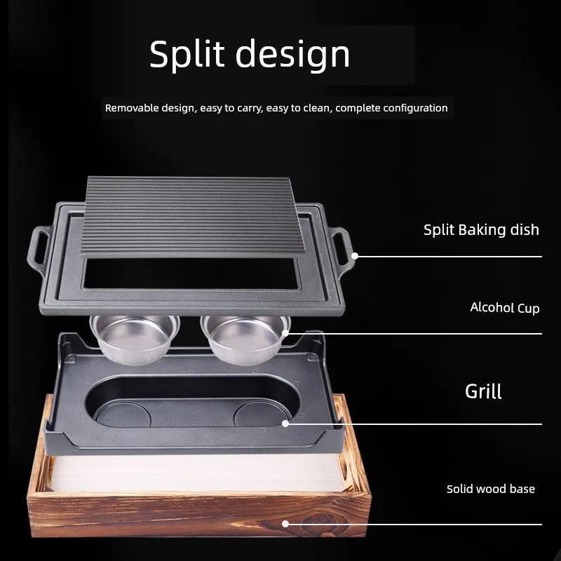 Korean Style Charcoal Insulated Barbecue Grill for 2-3 People - Julia M LifeStyles