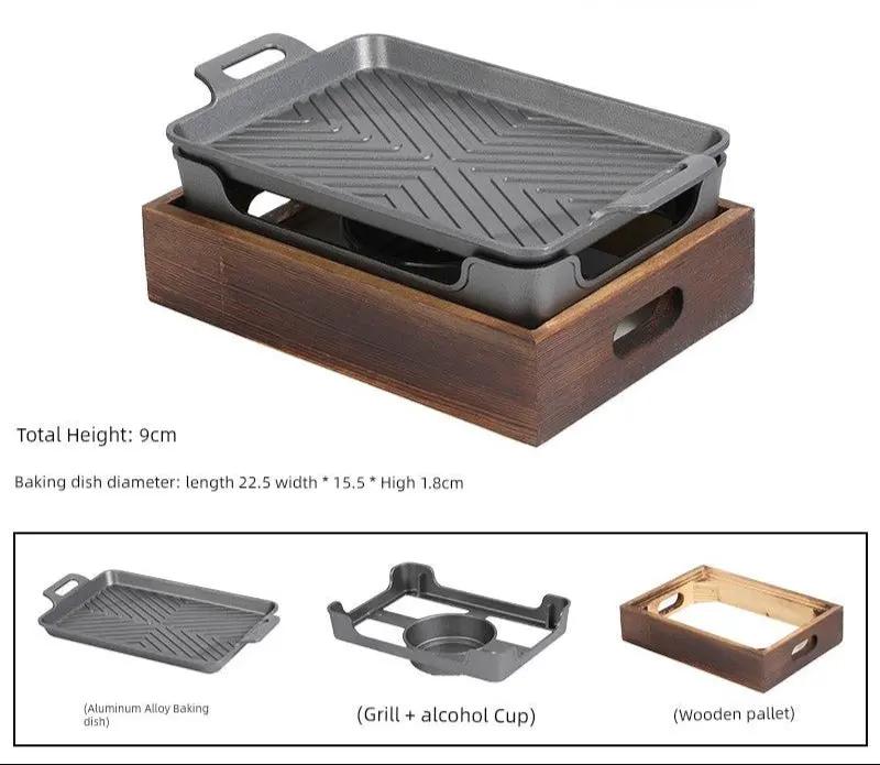 Korean Style Charcoal Insulated Barbecue Grill for 2-3 People - Julia M LifeStyles