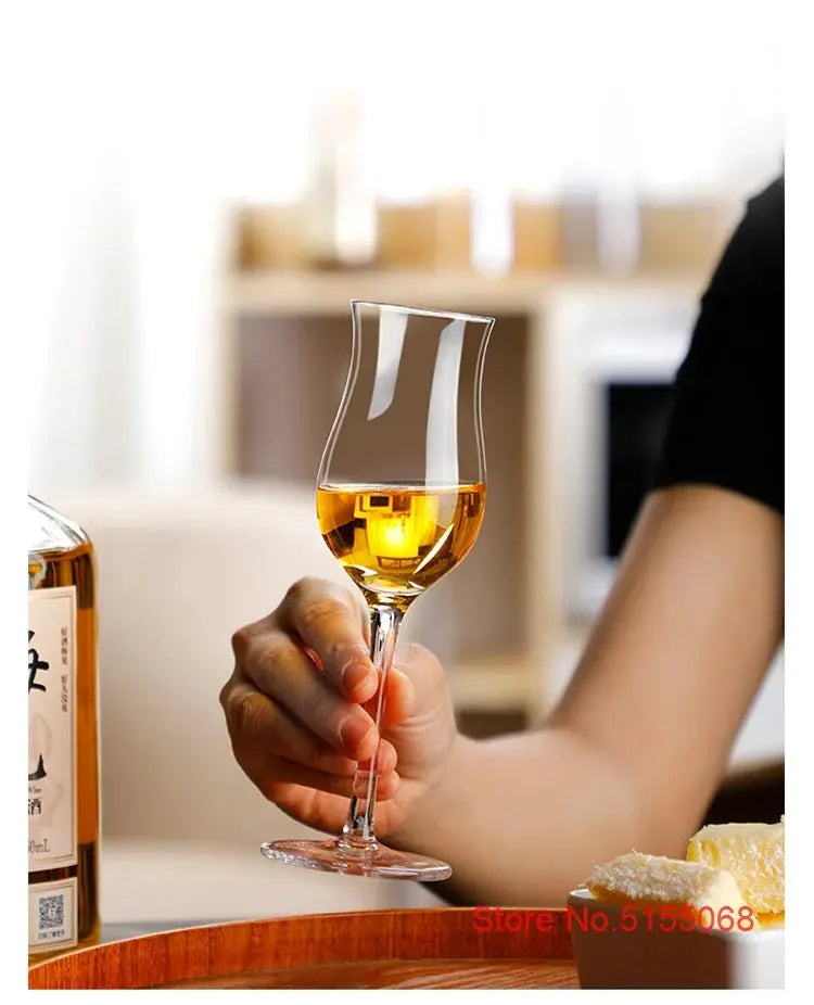 Japanese Crystal Harp Stripe Whisky Goblet - Julia M LifeStyles