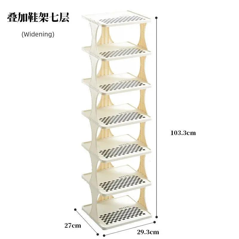 Indoor Small Narrow Gap Entrance Dormitory Good-looking Shoe Rack - Julia M LifeStyles