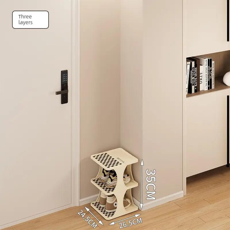 Indoor Small Narrow Gap Entrance Dormitory Good-looking Shoe Rack - Julia M LifeStyles