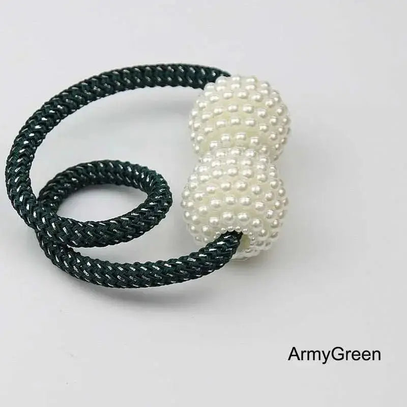 1x Pearl Magnetic Curtain Clip Curtain Holders - Julia M LifeStyles