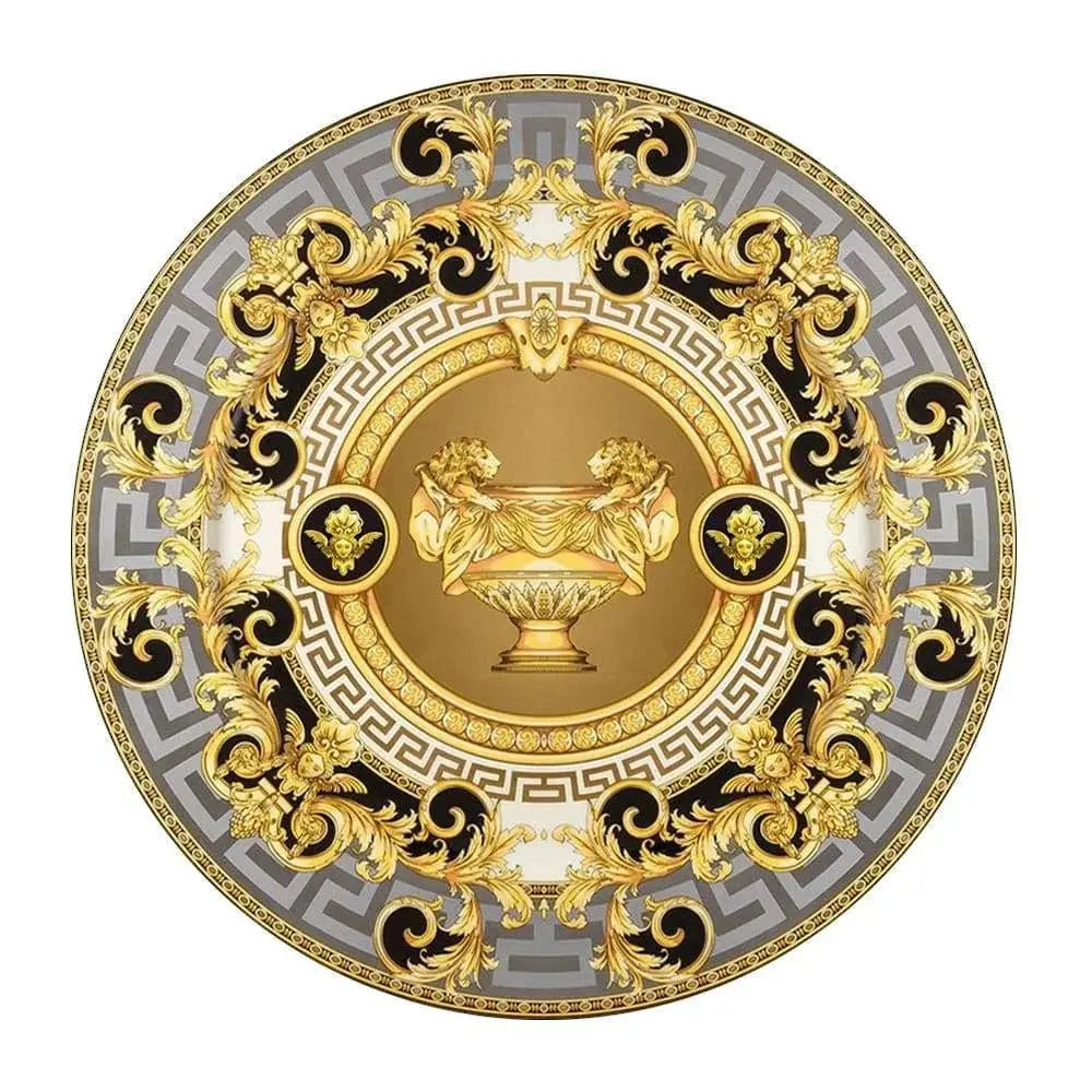 Gold Round Carpets - Julia M LifeStyles