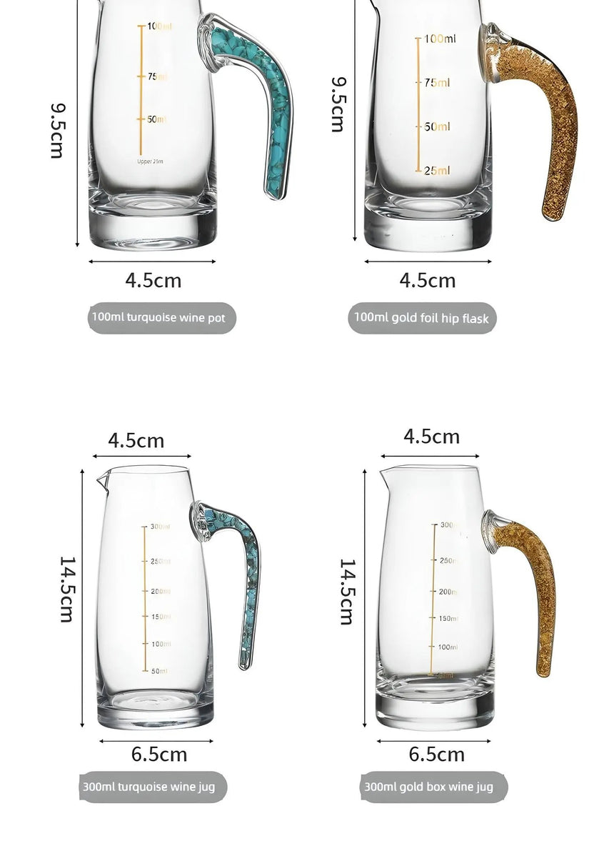 Crystal Elegance: 10-Piece White Wine Glass Set with Gold Accents - Julia M LifeStyles