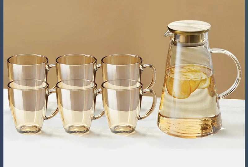 Julia M Lifestyles Drop-Resistant Tempered Glass Mug 380ml - Julia M LifeStyles